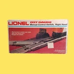Lionel 6-5022 O27 Gauge Right Hand Manual Control Switch. Fixed Price $19.99.