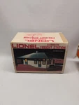 Lionel Trains Vintage 6-2133 Illuminated Freight Station Plus Figures. Fixed Price $66.49.