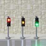 4 X Scale Traffic Signal Light Model Railroad Crossing Walk Pedestrian #GR3N. Fixed Price $19.99.