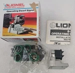 Lionel Trains #6-2115 Operating Dwarf Signal Scale, Vintage. New (11G). Fixed Price $13.95.