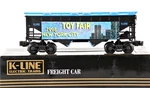 K-line K-1998TF Toy Fair Covered Hopper C10. Fixed Price $13.12.
