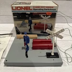 Lionel 6-2128 Operating Switchman Gauge. With Original Box.. Fixed Price $19.95.