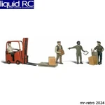 Woodland Scenics A2744 Workers W/forklift. Fixed Price $27.32.
