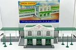 Plasticville 1901-198 O/s Gauge Union Station Complete Original Box Nice!. Fixed Price $64.99.