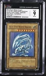 Yugioh Blue-eyes White Dragon SDK-001 1ST Edition Foil Line Cgc 9 Mint Not Psa. Fixed Price $4999.99.