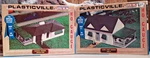 Vintage Scale Plasticville Usa Ranch & Cape Cod Houses Kits -open Box (AA-511. Fixed Price $26.99.