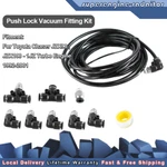 Push Lock Vacuum Fitting Kit Black Turbo Wastegate & Solenoid For Vehicle. Fixed Price $22.99.