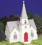 Ho Scale Bachmann 45192 Plasticville Classic White Cathedral /chruch Kit. Fixed Price $29.75.