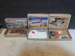 3 Complete Vintage Bachmann O-s Scale Plasticville Kits 1918, 1818 & 1817:150. Fixed Price $25.00.