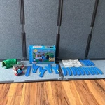 Thomas Friends Beginner Set Tomy 2004 Pull Back Train Blue Track Complete W/box. Fixed Price $52.55.