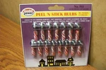 Mrc/model Power Peel & Stick Bulbs All Scales 12-16 V 15PCS./PK. #511. Fixed Price $24.95.