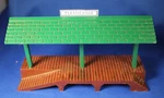 Plasticville O-O27 #LM-3 Freight Station -cpmplete Very Good Condition. Fixed Price $16.95.