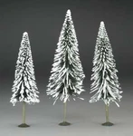Bachmann 32202 8-10" Pine W/snow (pack Of 3). Fixed Price $23.99.