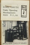 Grandt Line 3020 Coal Chute (gate Opening Mechanism) (ON3/ON30) O-scale Nos. Fixed Price $6.99.