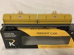 K-line By Lionel Union Pacific Steel Coil Car New! Mill Scale Train Up. Fixed Price $74.99.
