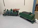 Bachmann Scale Big Haulers Atchison Topeka Santa Fe Steam Locomotive W/tender. Fixed Price $125.00.