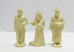 Playset Marxville Bride, Groom & Minister Figures From Church 1950'S. Fixed Price $22.99.