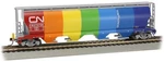 Bachmann Trains Canadian 4-BAY Cylindrical Grain Hopper Prototypical Colors. Fixed Price $78.48.