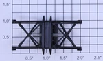 Lionel 520-35 Electric Box Cab Small Plastic Pantograph (6). Fixed Price $50.40.