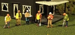 Bachmann Civil Engineers (6) - Scale Model Railroad Figures #33166. Fixed Price $18.51.