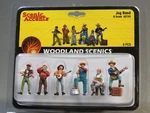 Woodland Scenics Scale Jug Band Figures Music People Men Banjo WDS2743 New. Fixed Price $21.84.