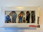 Preiser 65342 Scale Us Track Workers, Conductor & Hobos. Fixed Price $65.00.
