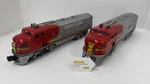 Lionel Gauge Postwar 2333 Santa Fe A/unpowered Diesel Locomotive Set. Fixed Price $264.95.