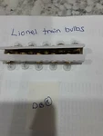 10 1445 Light Bulbs Volt Bayonet Base For Lionel Trains. Fixed Price $12.95.
