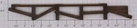 Lionel 16846-11 Burning Hobo Depot Right Support Pilings. Fixed Price $8.00.