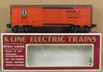 K-line K75038 Santa Steel Reefer W/metal Trucks (O-27 Size) O-gauge Nos. Fixed Price $12.99.