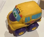 2002 Vintage Hasbro Playskool Big Tonka School Bus - Soft Rubber, Sounds. Fixed Price $15.00.