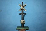 American Flyer Pre-war Gauge #2206 Highway Flashing Signal For Parts. Fixed Price $17.95.