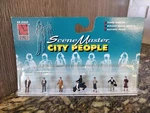 Life-like Trains City People Painted Ho Scale Models, No. 1682 Nos. Fixed Price $9.99.
