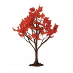 Two ... Lemax Maple Trees - Large 8" Brand New #44151. Fixed Price $33.79.