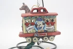 Lionel Collectors Christmas Train Ornament Circus Car 37-618 Fine Porcelain. Fixed Price $10.00.