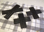 Original 1960'S Lionel #1023 And #1020 027 Gauge Crossings For Repair. Fixed Price $30.00.