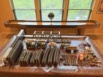 Lgb Scale Train Set Lot Locos, Passenger Cars, Logging Track & Power. Fixed Price $1700.00.