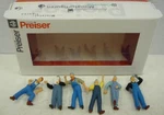 Preiser 65353 Us Railroad Staff Figures (set Of 6). Fixed Price $61.18.