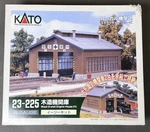 Kato 23-225 N-gauge Wood 2-STALL Engine House Kit Model Railroad Building New. Fixed Price $39.99.