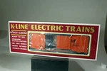 K-line K-75034 Santa Sfrd The Chief #4 Map Series Classic Reefer Orange. Fixed Price $34.99.