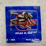 Atlas #6095 Gauge 3-RAIL Transition Joiners For Tubular Track (6 Pcs/pkg). New. Fixed Price $9.95.