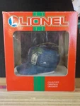Lionel Christmas Ornament 37-613 Engineer Cap Original Box Trolley. Fixed Price $11.00.