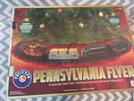 Lionel Pennsylvania Flyer G-gauge Ready-to-play Battery-powered Model Train Set.. Fixed Price $75.95.