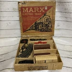 Vintage Louis Marx Toys Electric Train Set 52292 Original Box Usa Untested. Fixed Price $124.97.