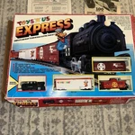 Vtg 1992 Toys "r" Us Ho Scale Express Electric Train Set W/box Instructions. Fixed Price $109.99.