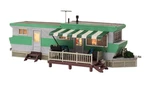Woodland BR5861 Scale Built & Ready Structure Grillin' Chillin' Trailer With. Fixed Price $106.99.