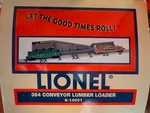 Lionel 6-14001 Operating Belt Lumber Loader New Box. Fixed Price $100.00.
