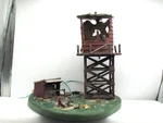 Lionel 6-24104 Gauge Operating Hobo Tower With Sound + Lighted Campfire. Fixed Price $119.99.