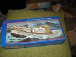 U.s. Coast Guard Rescue Boat By Glencoe Model Plastics From 1989 In 1/48 Scale. Fixed Price $19.99.