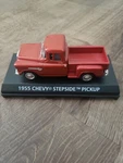 Motormax 1:43 Scale Die-cast 1955 Chevy Stepside Pickup Truck Redish Orange.. Fixed Price $8.99.